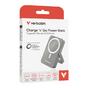 Външна батерия Verbatim Charge 'n' Go Power Bank with Stand Magnetic Wireless 10000mAh Grey