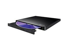 Оптично устройство Hitachi-LG GP57EB40 Ultra Slim External DVD-RW, Super Multi, Double Layer, TV connectivity, Black