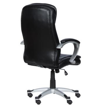 Директорски стол АЛБЕРТ- снимка отзад, еко кожа