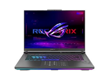 Лаптоп Asus ROG Strix G16 G614JU-N3136, Intel i7-13650HX 2.6 GHz , 16' FHD+ 16:10 (1920 x 1200, WUXGA) 165HZ,16GB DDR5 4800MHz (2x8GB), 512GB PCIe4. RTX4050  6GB GDDR6 , Wi-Fi 6E(802.11ax) , Backlit Chiclet Keyboard 4-Zone RGB, NO OS, Eclipse Gray