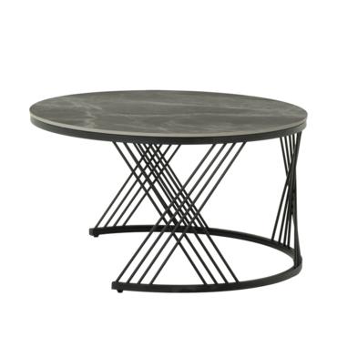 Холна маса ЛЕНА- черен цвят основа