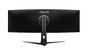 Монитор Asus ROG STRIX Curved XG49VQ, 49' DFHD (3840x1080) Gaming monitor, VA, up to 144Hz, 125% sRGB, DP, HDMI, USB3.0, FreeSync 2 HDR, DisplayHDR400, AuraSync, Red+Dark Gray