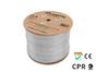Кабел Lanberg LAN cable CAT.6a uftp 305m solid cu lszh grey cpr + fluke passed