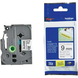 Консуматив Brother TZe-S221 Tape Black on White, Strong Adhesive, 9mm, 8m
