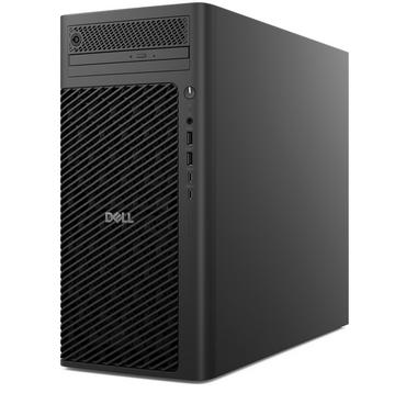 Работна станция Dell Pro Max Tower T2 FCT2250, Intel Core Ultra 7 265 (30 MB cache, 20 cores,  1.8 GHz to 5.3GHz), 16GB: 1 x 16 GB, DDR5, 5600 MT/s, 512GB SSD PCIe M.2, Integrated Graphics, Bulgarian Keyboard&Mouse, 1500W, Win 11Pro, 3Y PS
