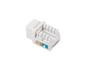 Конектор Lanberg keystone module RJ45 90° UTP CAT.5e
