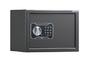 Метален сейф PMT 230 EL - сив, затворен, с ел. заключване