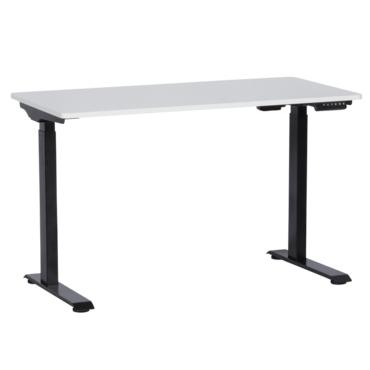 Бюро регулируемо КУКУШ B7- черни крака, бял плот