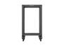 Комуникационен шкаф Lanberg open rack 19' 18U 600x800 black