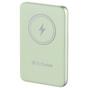 Външна батерия Verbatim MCP-10GN Power Pack 10000 mAh with UBS-C® PD 20W / Magnetic Wireless Charging 15W Green