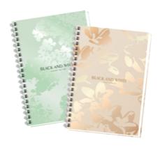 Тетрадка със спирала A4 Black&White 200 л