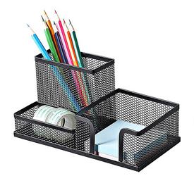 Органайзер за бюро тройка мрежа черен