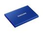 Твърд диск Samsung Portable SSD T7 1TB, Blue