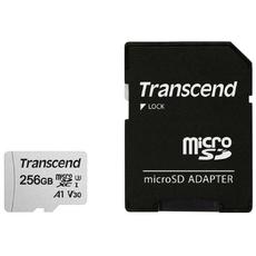 Памет Transcend 256GB microSD UHS-I U1 (with adapter)