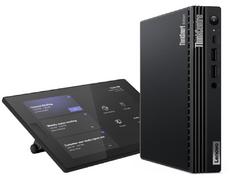 Конферентни решения Lenovo ThinkSmart Tiny Kit+VESA Mount Intel Core i3-13100T (up to 4.2GHz, 12MB), 2x 8GB DDR4-3200, 256GB SSD, Intel UHD Graphics, WLAN, BT, ThinkSmart Controller, Win11 IoT Enterprise for Collaboration, 1Y Premier Support