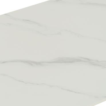 Холна маса ПАВЕЛА- керамика, бял цвят