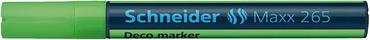 Маркер тебешир Schneider Maxx 265 светлозелен с капачка