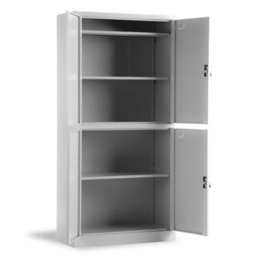 Архивен шкаф BTL KZ с 5 отделения 185х90х45 см- с 4 отворени врати, празен