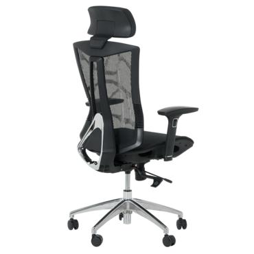 Дирексторски стол ЛУСИЯ- снимка отзад, лумбална опора