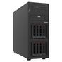 Сървър Lenovo ThinkSystem ST250 V3, Xeon E-2468 (8C 2.6GHz 16MB Cache/65W), 1x32GB, O/B, 2.5' HS (8), 5350-8i, HS 800W Titanium, XCC2 Platinum, No DVD