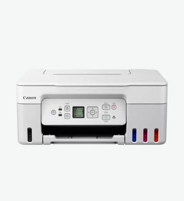Мастилоструйно многофункционално устройство Canon PIXMA G3470 All-In-One, White + Canon GI-41 BK
