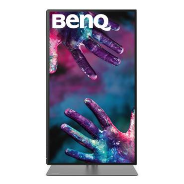Монитор BenQ PD2725U 27' IPS LED 5ms 3840x2160 4K UHD, DesignVue Thunderbolt Mon, AQCOL., 100% sRGB, HDR400, B.I., LBL,KVM Sw, ICCsync, CAD/CAM, DualView, Contr.1200:1, 400 cd/m2, 2xHDMI, DP, Thb 3(PD65W, DP alt), USB3.1 Hub, Sp.2x2.5W, HAdj., Swivel, Til