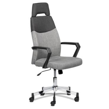 Директорски стол АЛБЕНА - дамаска в два цвята