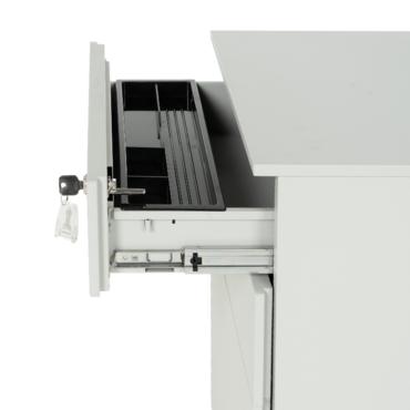 Метален контейнер J BTL с 3 чекмеджета - снимка на чекмеджето отблизо