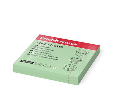 Самозалепващи листчета 75х75мм зелен пастел