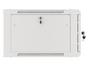 Комуникационен шкаф Lanberg rack cabinet 19' wall-mount 6U/600x600 for self-assembly with metal door grey (flat pack)