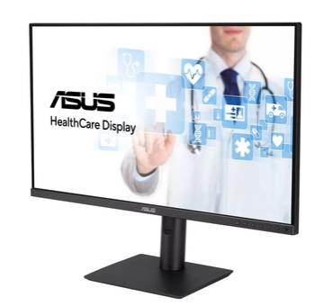 Монитор Asus HA2741A HealthCare Monitor, 27”, WLED/IPS, QHD (2560 x 1440), 3.6MP AGLR, DICOM Part 14 GSDF, DICOM Preset, Auto Calibration, JND < 10%, Antibacterial Treatment, USB-C, HDMI, DisplayPort Daisy-chain, Ergonomic Stand, Black
