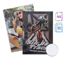 Тетрадка телчета А4 офсет 60 л карирани листа