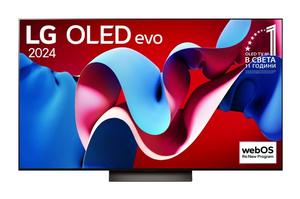 Телевизор LG OLED65C41LA, 65' UHD OLED evo, 4K (3840 x 2160), DVB-C/T2/S2, Full Cinema Screnn, Alpha 9 AI 4K Gen7, 144Hz, ThinQ AI, HDR10, VRR, NVIDIA G-SYNC, AMD FreeSync, Dolby Vision, Dolby Atmos, Wi-Fi, Bluetooth, HDMI, USB, Airplay 2, Multi View, Met