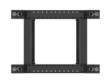 Комуникационен шкаф Lanberg open rack 19' 18U 600x800 black