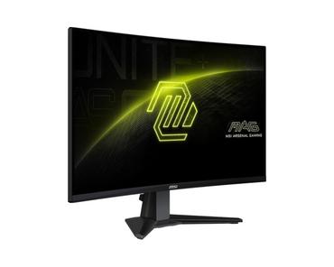 Монитор MSI MAG 27CQ6F, 27', Rapid VA, 180Hz, 0.5ms, WQHD 2560x1440, FreeSync, VRR, Console mode, CEC, Night Vision, Anti-Flicker, LBL, 300 nits, 5000:1, 100M:1, 1x Display Port (1.4), 2x HDMI (2.0b), Headphone out, Tilt, FRAMELESS, VESA