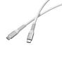 Кабел Verbatim Sync & Charge USB-C to USB-C 60W Magnetic 120 cm - Grey