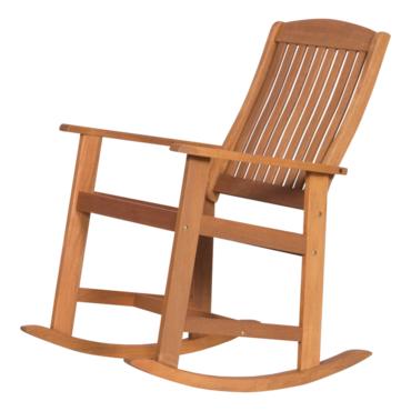 Градински люлеещ стол КРАСИ- снимка отстрани, люлеещ