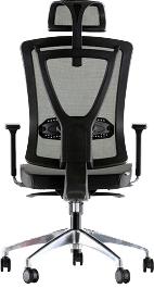 Комплект регулируемо бюро и стол ОДЕСОС-снимка отзад, лумбална опора