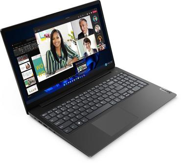Лаптоп Lenovo V15 G4 AMD Ryzen 3 7320U (up to 4.1GHz, 4MB), 16GB LPDDR5 5500MHz, 512GB SSD, 15.6' FHD (1920x1080) TN AG, AMD Radeon 610M Graphics, WLAN, BT, HD 720p Cam, DOS, 3Y CCI