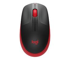Мишка Logitech M190 Full-size wireless mouse - RED - 2.4GHZ - N/A - EMEA - M190