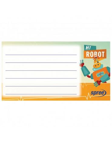 Етикети ученически Spree лепящи 160 броя