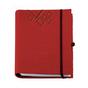 Бележник  -със скрита спирала BAMBOA A5, червен цвят