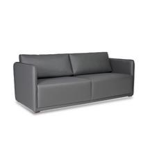 Диван триместен ИЛИНДЕН BLOK 03 - сив на цвят, сниман в профил