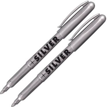 Перманентен маркер Centropen 2690 сребро