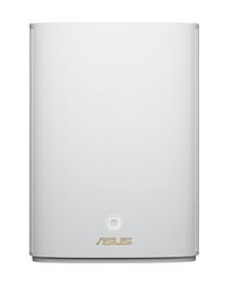 Меш система Asus Mesh WiFi, ZenWiFi AX Hybrid XP4 1PK, AX1800 + AV1300, Dual-Band, coverage up to 260m2, Quad-Core 1.2GHz CPU, 256MB/512MB Flash/RAM, Gigabit, AiProtection Pro, Adaptive QoS, VPN server/client, IPTV, OFDMA, Beamforming, AiMesh, White