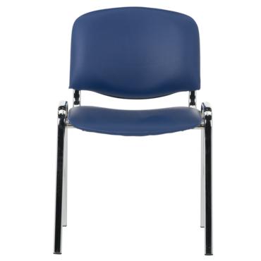 Посетителски стол GEN40 хром-снимка отпред