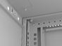Комуникационен шкаф Lanberg rack cabinet 19' wall-mount 9U/540x350 (flat pack) with glass door grey