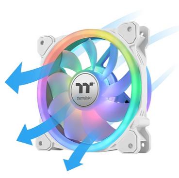 Вентилатор Thermaltake SWAFAN 12 RGB Radiator Fan TT Premium Edition 3 Pack White