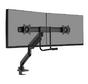 Стойка Neomounts by NewStar Screen Desk Mount 2 screens (topfix clamp & grommet), Black