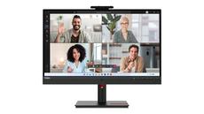 Монитор Lenovo ThinkVision T27hv-30 27' IPS, WLED, 16:9, 2560x1440, 4ms, 1000:1, 75Hz, 5MP IR&RGB camera, 5Wx2 Speakers, USB-C, HDMI, DP, RJ45, Tilt, Swivel, Pivot, Height Adjust Stand